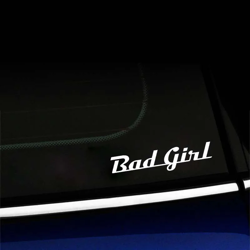 PLAY COOL Fashion Fun Joke BAD GIRL наклейка на окна автомобиля внешние аксессуары для