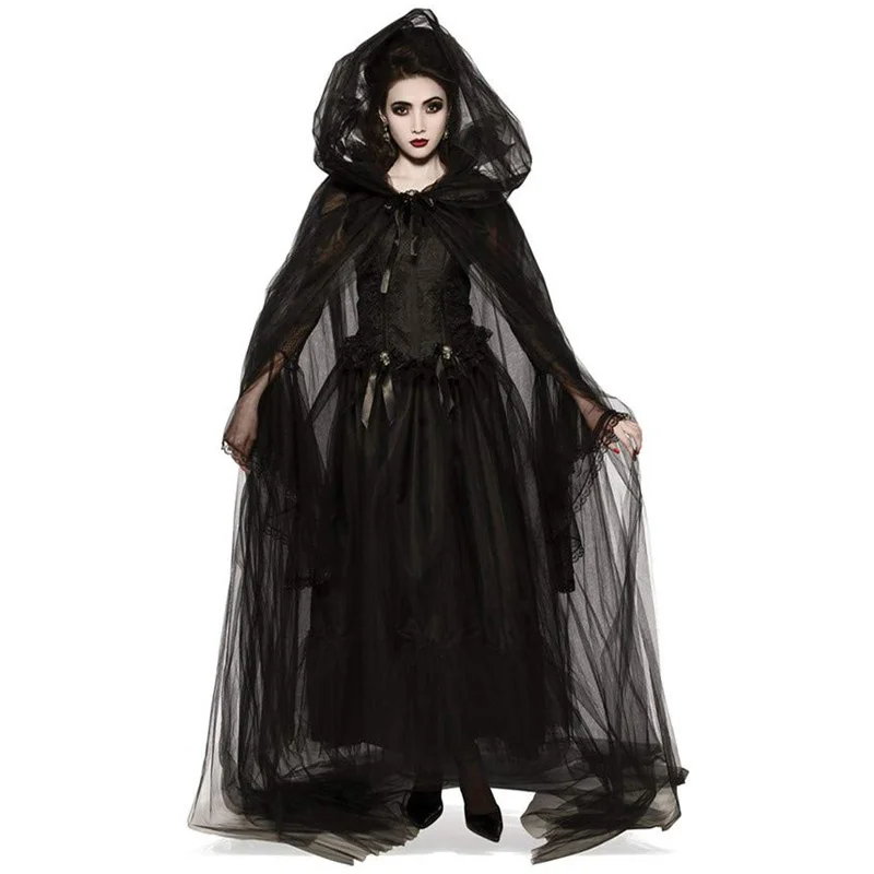 

Halloween Costumes for Women Adult Witch Dress Vampire Devil Carnival Party Scary Cosplay Masquerade Horror Clothing