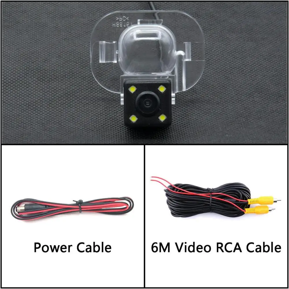 Camera Only 4 Светодиодный свет камера заднего вида для hyundai Accent Solaris Creta ix20 Verna i25 Accent 4 RB 5D седан Автостоянка ЖК-зеркало монитор - Название цвета: Camera Only