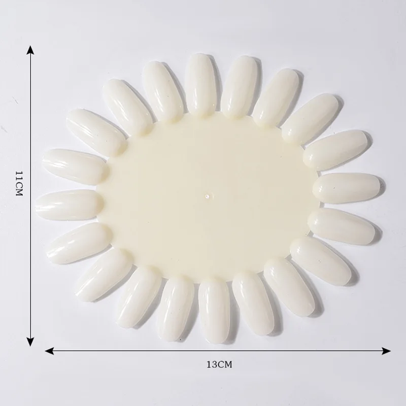 20 шт. накладные нейл арта Pro диаграммы Stick ногтей Дисплей лак практика наконечник
