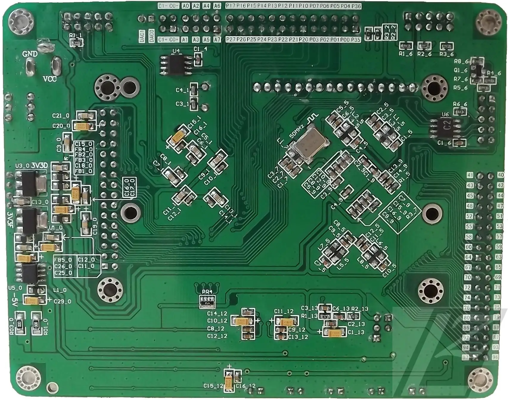 Дизайн электронной системы: FPGA макетная плата + C8051F020 высокоскоростной AD_DA _