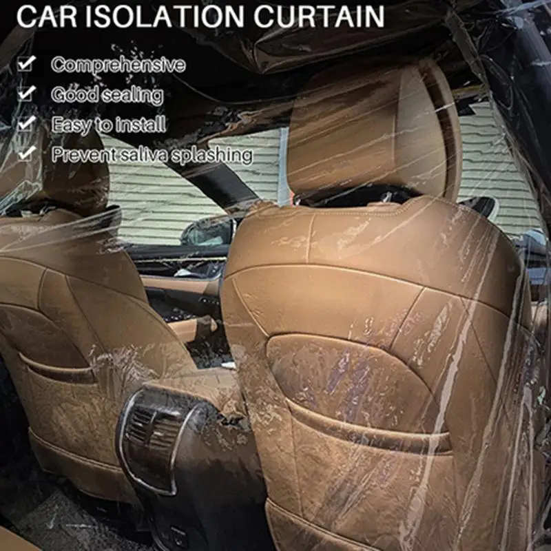 Перегородка перегородка для автомобиля Прозрачная ПВХ-пленка безопасная защита