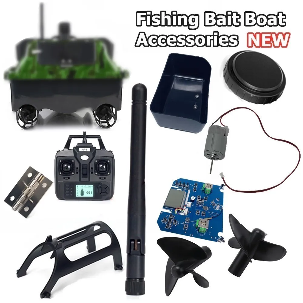 

Brand New 3 Blade Spare Propellers,Left&Right Motor,Weed Guards Fishing Bait Boat Spare Parts Accessories Replacement