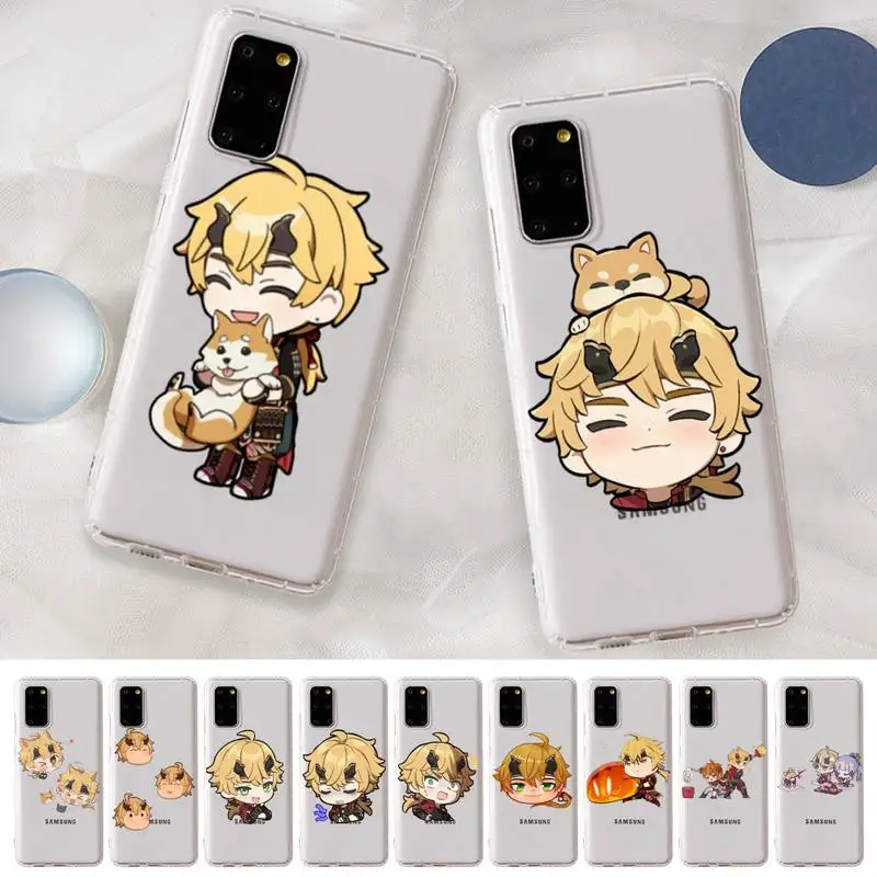 

Genshin Impact ThoMa Phone Case For Samsung A 10 20 30 50s 70 51 52 71 4g 12 31 21 31 S 20 21 plus Ultra