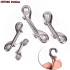 65 мм, 90 мм, 100 мм, 110 мм, двухсторонний крючок Chioce Snap Bolt комплект 316 из нержавеющей стали аксессуары для подводного плавания