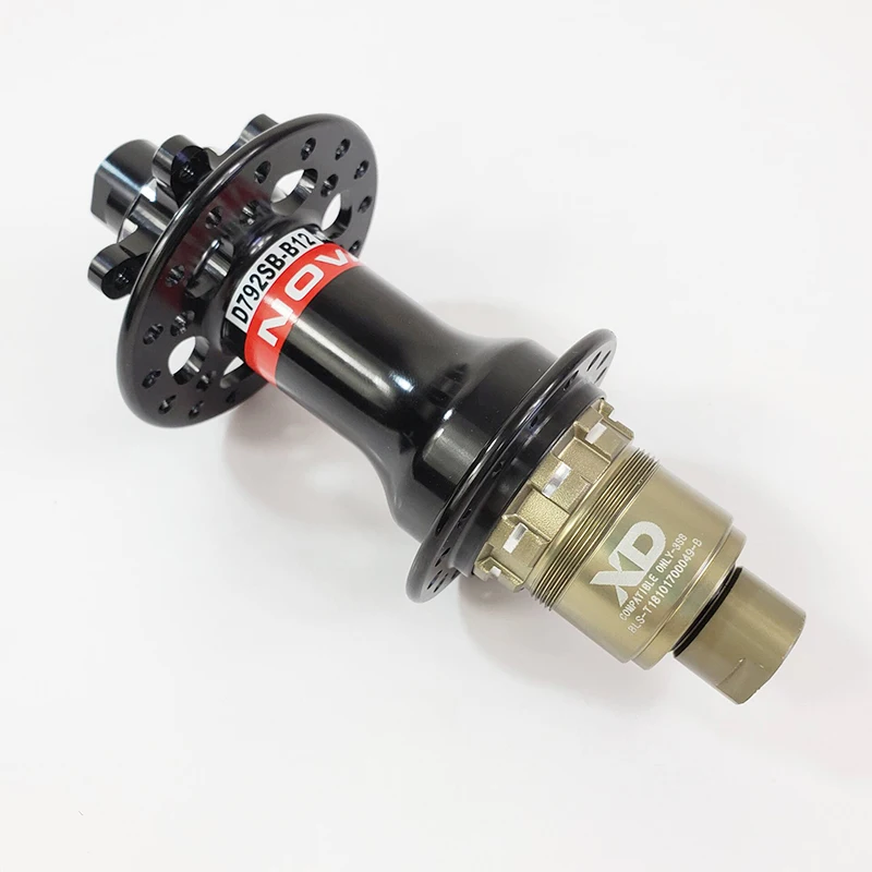 Велосипедные запчасти Novatec MTB j hook boost 6 колец Φ дисковый тормоз 28H 32H черный 110*15 мм 148