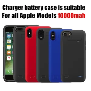 10000mah for iphone 11 12 pro max 12min battery charger case for iphone x xs xr xsmax 6 6s 7 8 plus 8p power bank charging case free global shipping