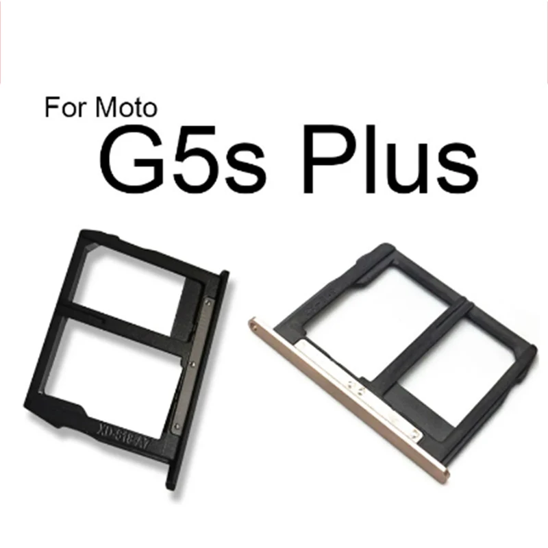 

Single SIM Card Tray For Motorola Moto G30 / G4 Play / G5 PLUS / G50 / G6 Plus Slot Holder SD Reader Socket