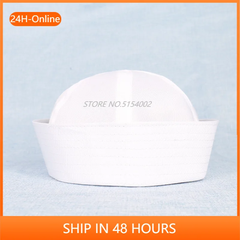 Модный маскарадный костюм вечерние косплей белая шапка морского флота с якорем