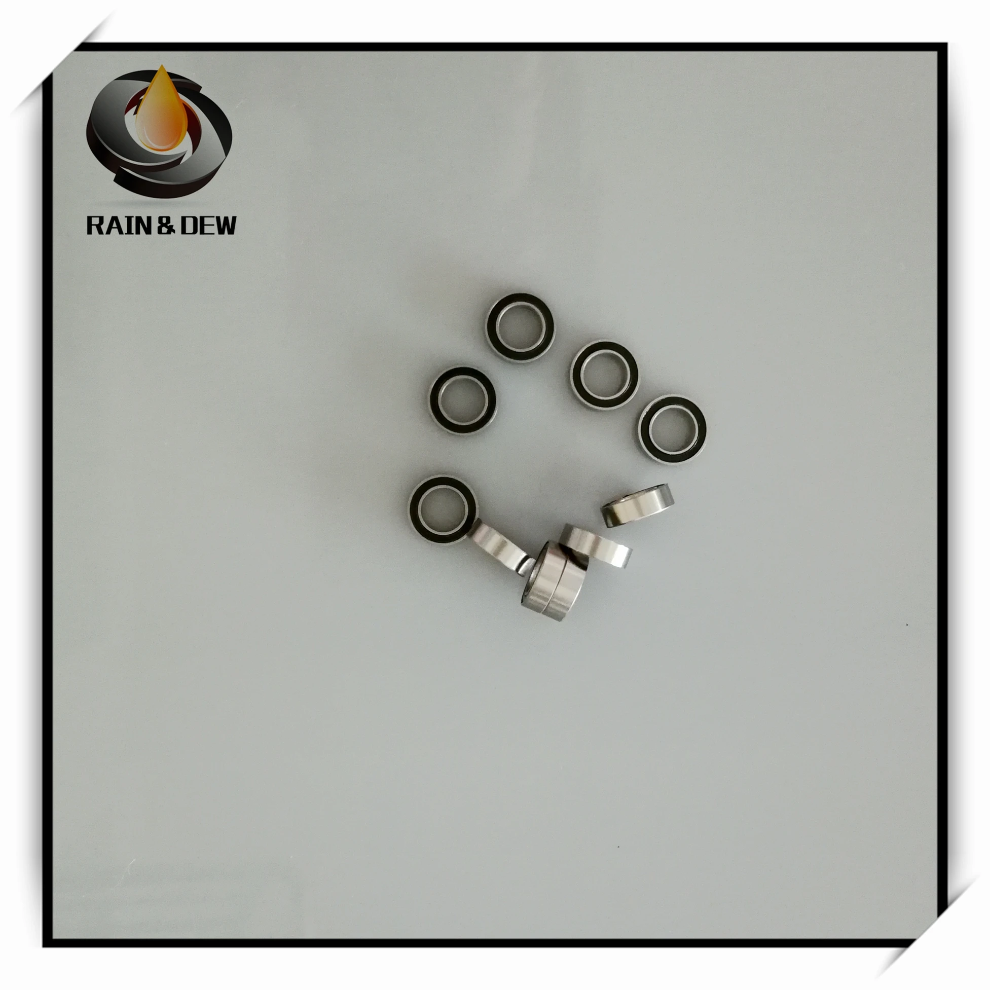 

10 Pcs 6x10x3 mm Ball Bearing SMR106 2RS 6x10x3 mm Stainless Steel Bearing ABEC-7 MR106