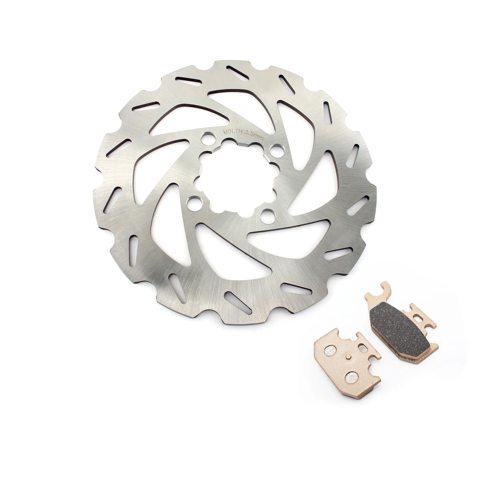 Задний тормозной диск BIKINGBOY ATV для Yamaha YFM 700 R Raptor 2006 2007 2008 2009 10 2011 2012 RSE 2015|Тормозные