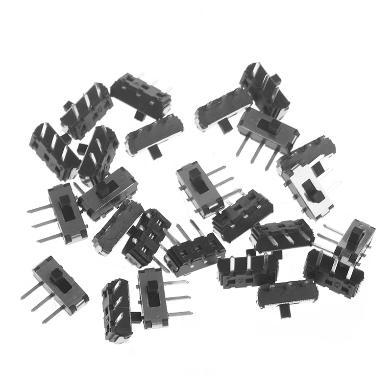 25 шт./компл. MSK-12D19 G2 SPDT 1P2T SMD 3 Pin PCB Панель горизонтальный ползунковый переключатель
