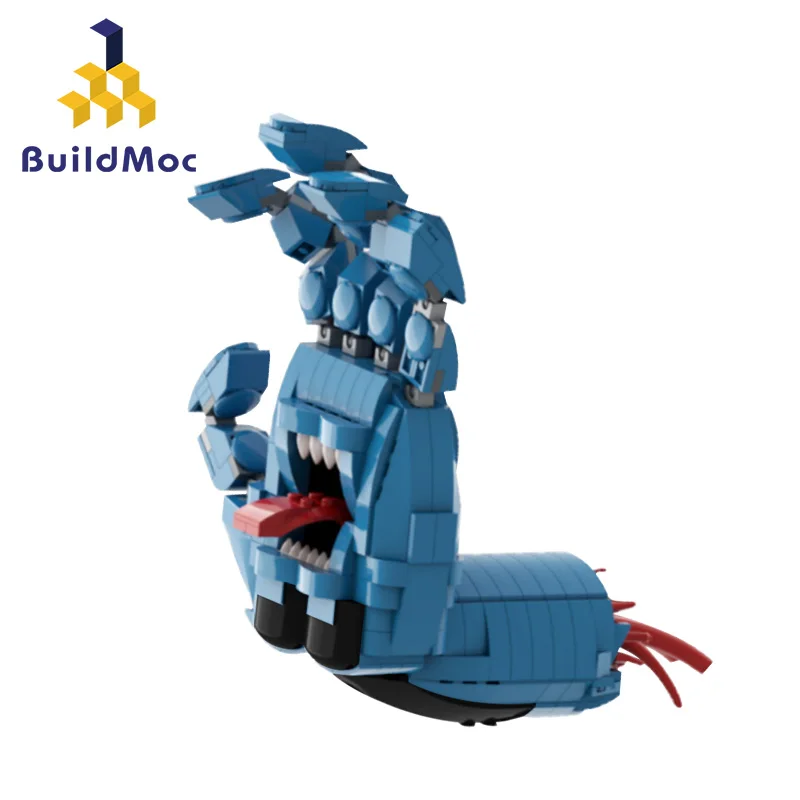 

41630 Brick Screaming Hand Blue Finger Creative CartoonBuilding Blocks City Classic Brand Bulk Model Educational Kids Toys