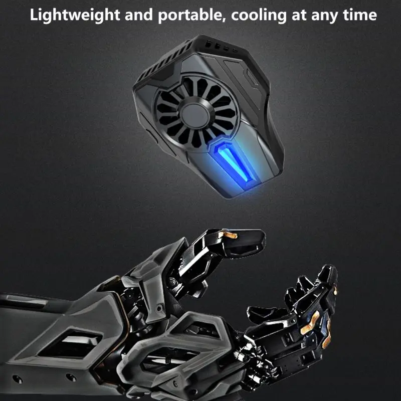 Портативный мобильный телефон кулер охлаждающий вентилятор Радиатор игровой