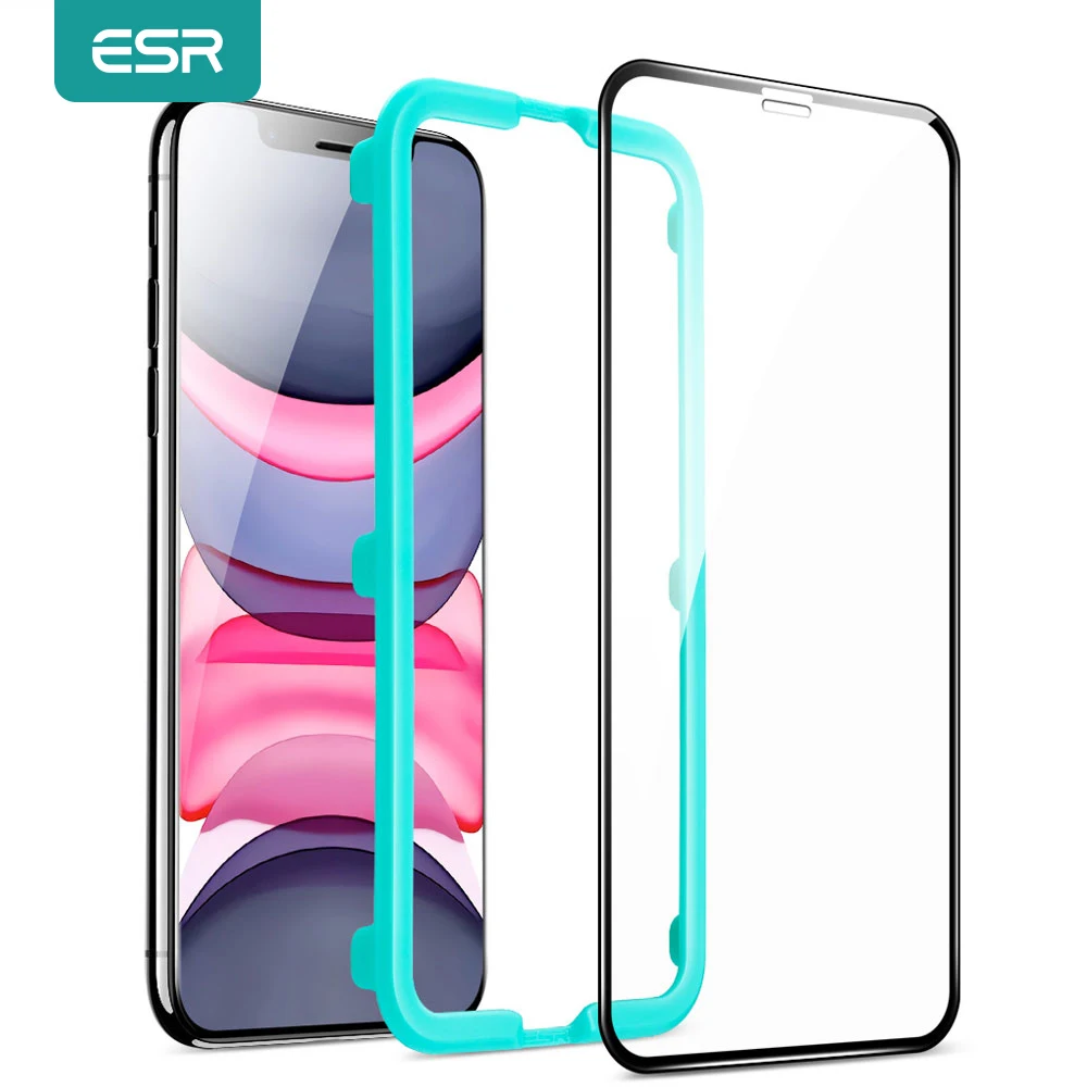 Защитное стекло ESR для iPhone 11 Pro Max X XS 8 7 полное покрытие экрана защита от синих