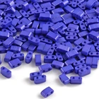 Два отверстия бусины, цвета: голубой Цвет чешские стеклянные акриловые бусины для рукоделия ювелирных изделий Miyuki в винтажном стиле Тила Браслеты Аксессуары 5g