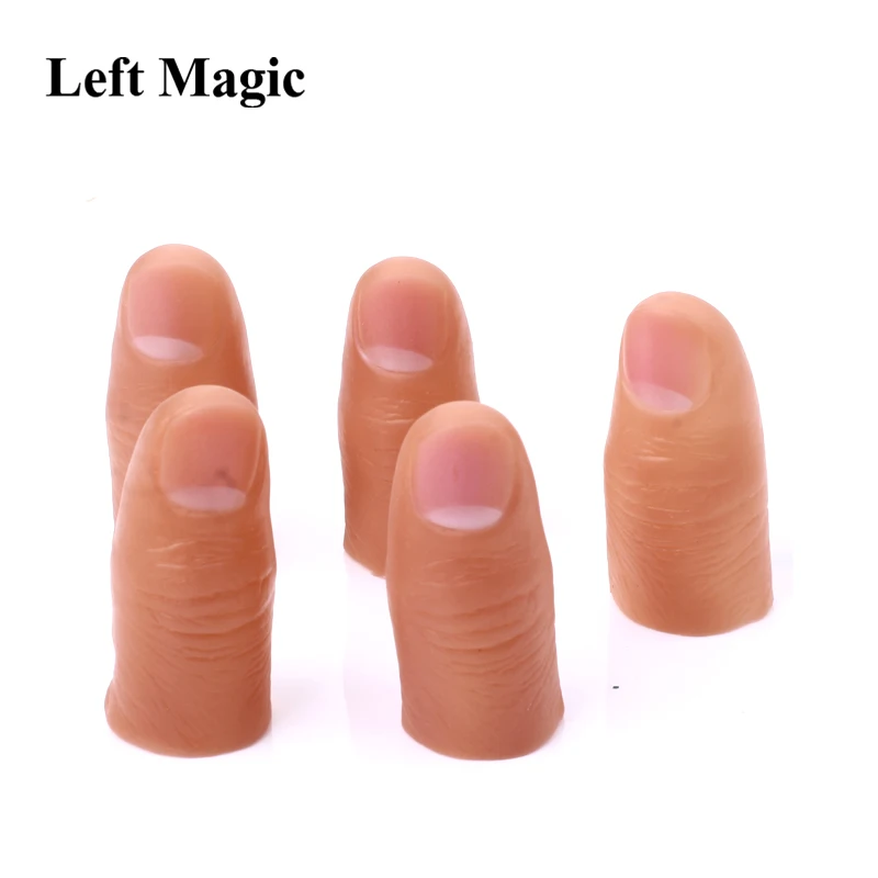 5 шт. мягкий палец наконечник Fake Magic Trick Close Up исчезающий палец трюк реквизит игрушка Смешные розыгрыши вечеринка