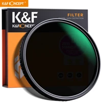 kf concept 55mm 58mm 62mm 67mm 77mm fader nd filter neutral density variable filter nd2 to nd32 for camera sony lens nox spot