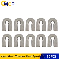 10pcs nylon grass trimmer head eyelet lawn mower head eyelet fit for husqvarnaa t35 t25 brush cutter spare parts garden tools