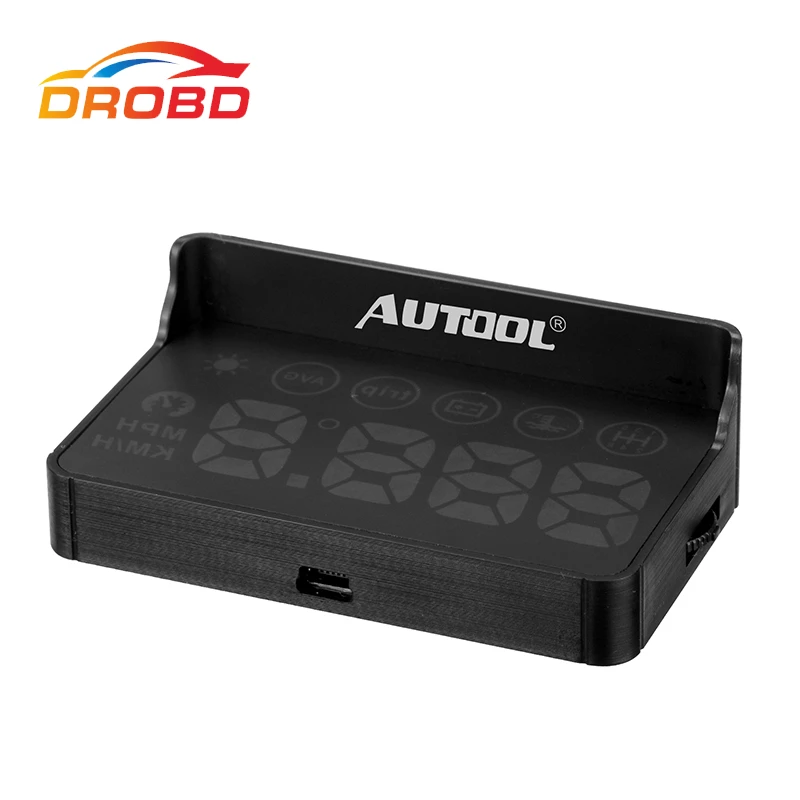 

Original AUTOOL X30 Universal Car OBD HUD Head Up Display Head-up display KM/h MPH Overspeed Alarm Smart Digital Speedometer