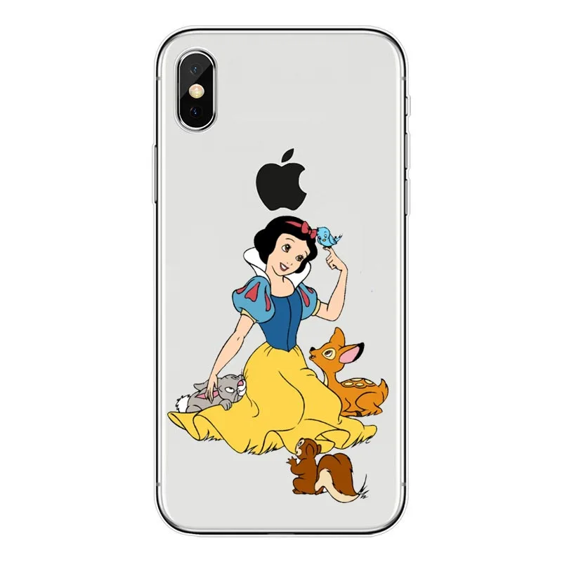 Милый мягкий силиконовый чехол из ТПУ для iPhone 6 6S Plus 7 8 5 5S SE X 10|Чехлы-накладки| |