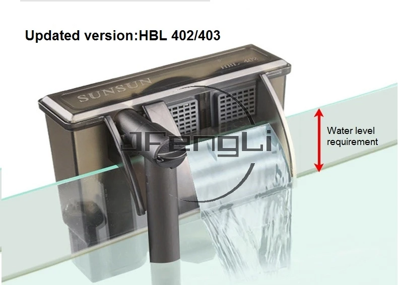 Внешний фильтр 3 в 1 HBL SUNSUN освежитель воды кислородный насос аквариум для водных