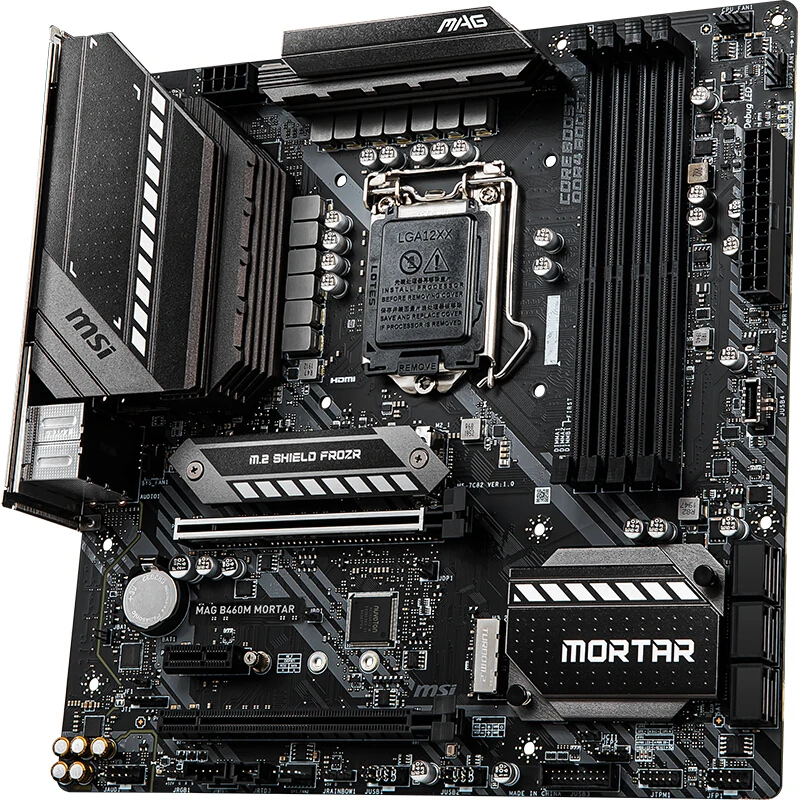 Preise Marke Neue MSI MAG B460M MÖRTEL MATX Desktop Motherboard Kompatibel Mit 10400/10400F/10500/10700 (INTEL B460/LGA 1200)