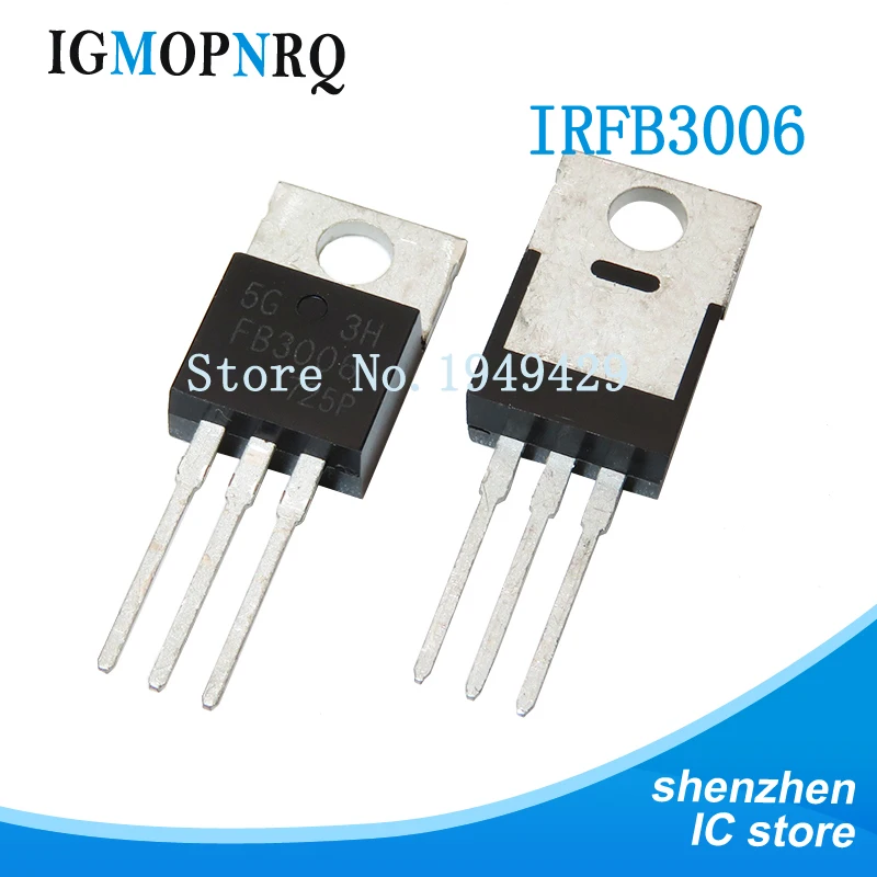 5 шт. IRFB3006PBF TO 220 IRFB3006 TO220 60 в 195A MOSFET N channel logic level gate Новый|Интегральные схемы| |