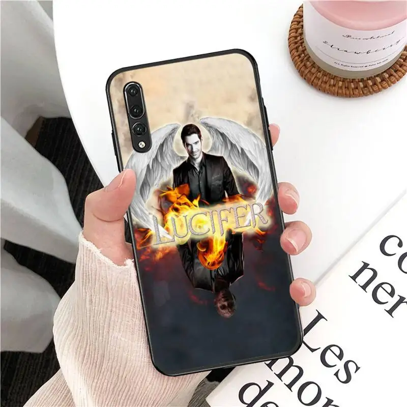 

angel Lucifer Devil American TV Phone Case For DIY Huawei Mate30 10lite 40pro Y8p Y5 Y9 Y6 Y8p Y7prime2019 Enjoy7