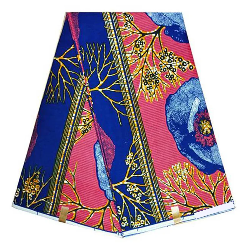 

Promotion african veritable ankara real wax print fabric african printed fabric 100% cotton Nigeria ankara by 6 yards/lots PR018