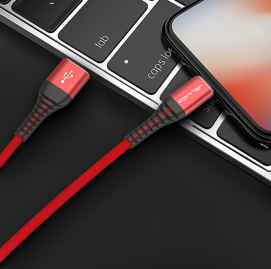 Jellico USB кабель для iPhone 11 X XS 8 7 6 Plus iPad Mini 4 быстрое зарядное устройство для зарядки данных синхронизировать мобильный телефон зарядное устройство