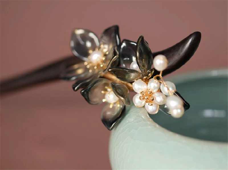 1 шт. Классическая Цветочная палочка для волос в китайском стиле | Тематическая