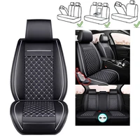 car seat covers full set pu leather car covers auto accessories for nissan navara d40 note pathfinder patrol y61 y62 primera p12