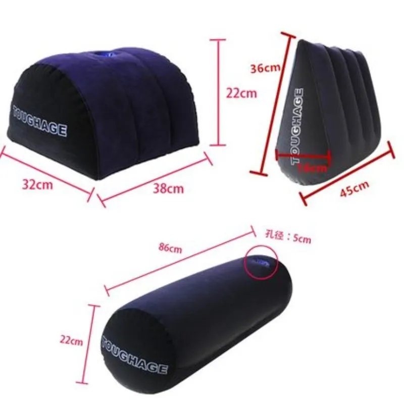 Водонепроницаемая надувная подушка для секса многофункциональная волшебная