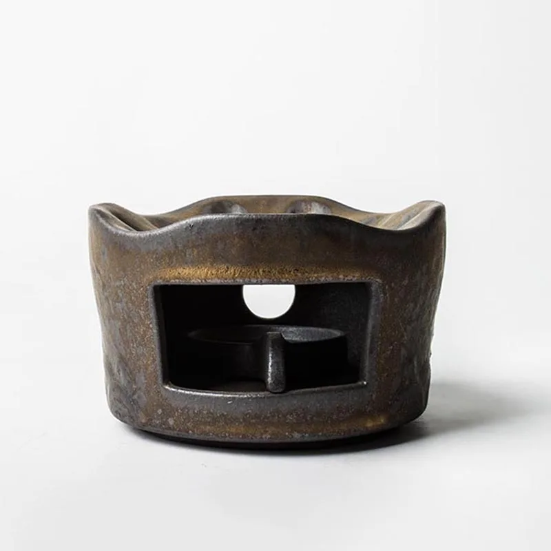 Японская грубая керамическая чайная плита керамические подсвечники кунг фу