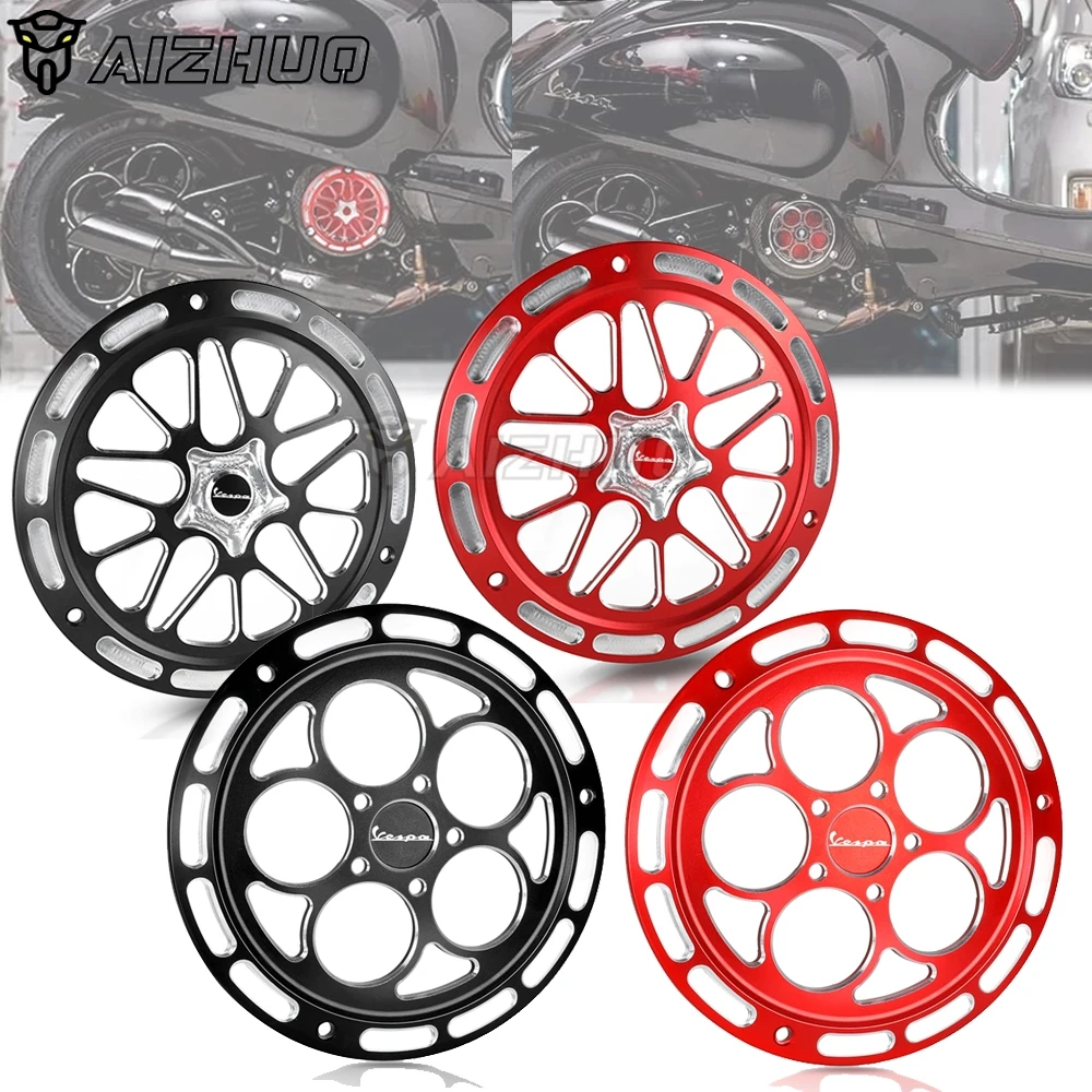 

VESPA Motorcycle Engine Cover Fan Protector Radiator Guard Aluminum Accessories FOR Vespa Sprint Primavera 150 2013-2018 2019