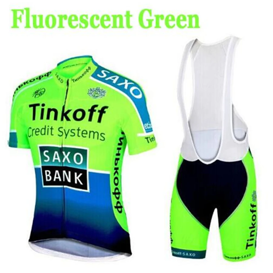 Новинка 2020 Saxo Bank Tinkoff командная одежда для велоспорта Джерси наборы MTB велосипеда
