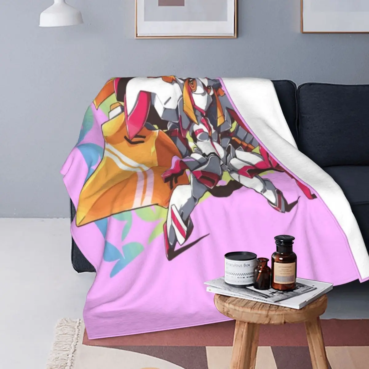 

Одеяло с флисовой подкладкой, в японском стиле