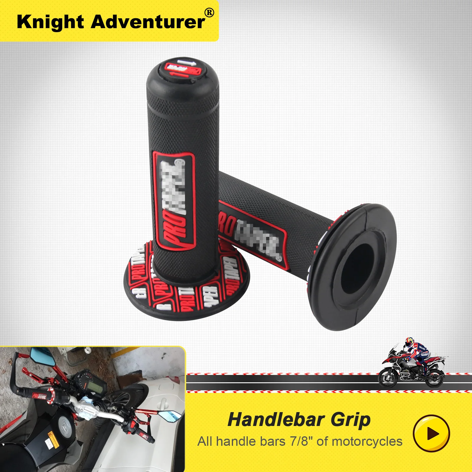 

Высококачественные резиновые гелевые ручки для кроссовых мотоциклов, 7/8 дюйма