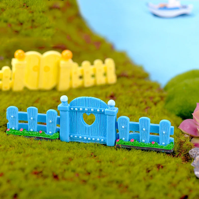 Домашний забор для ворот настенного крепления 1 шт. миниатюрные сказочные