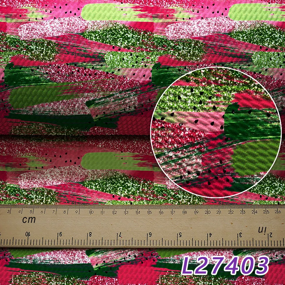 Ткань с цветочным принтом 50*140 см L27399 | Дом и сад