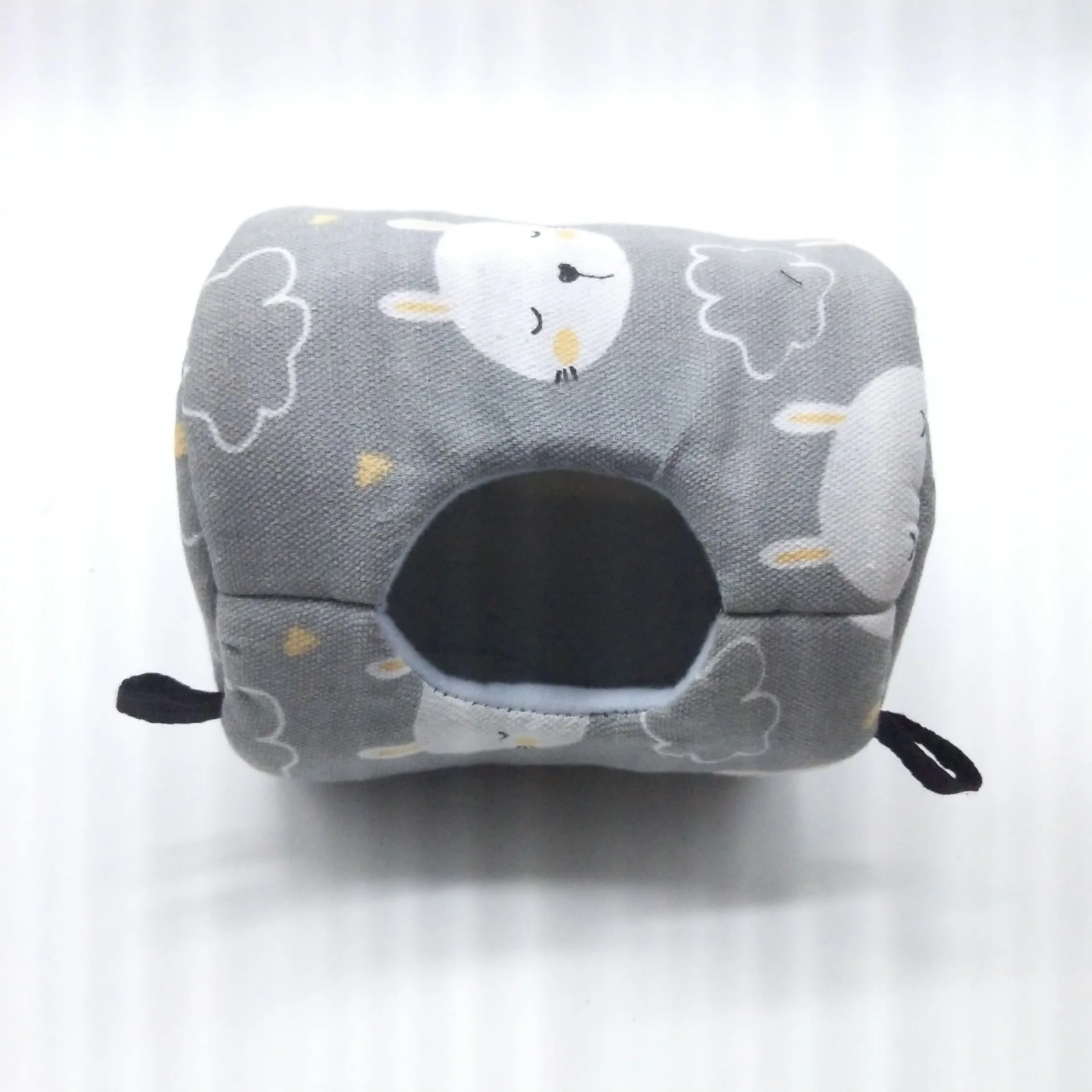 Gray rabbit Новые клетки для хомяка спасательное гнездо Весна маленький питомец холст гамак Ежик Шиншилла морская свинка висячий домик товары для маленьких животных - Цвет: Gray rabbit
