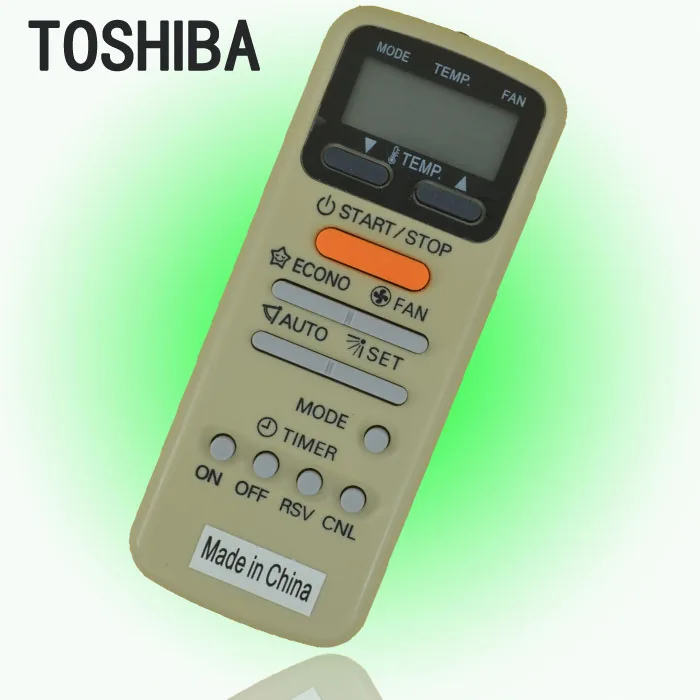 

Original quality air conditioner remote control for TOSHIBA English version