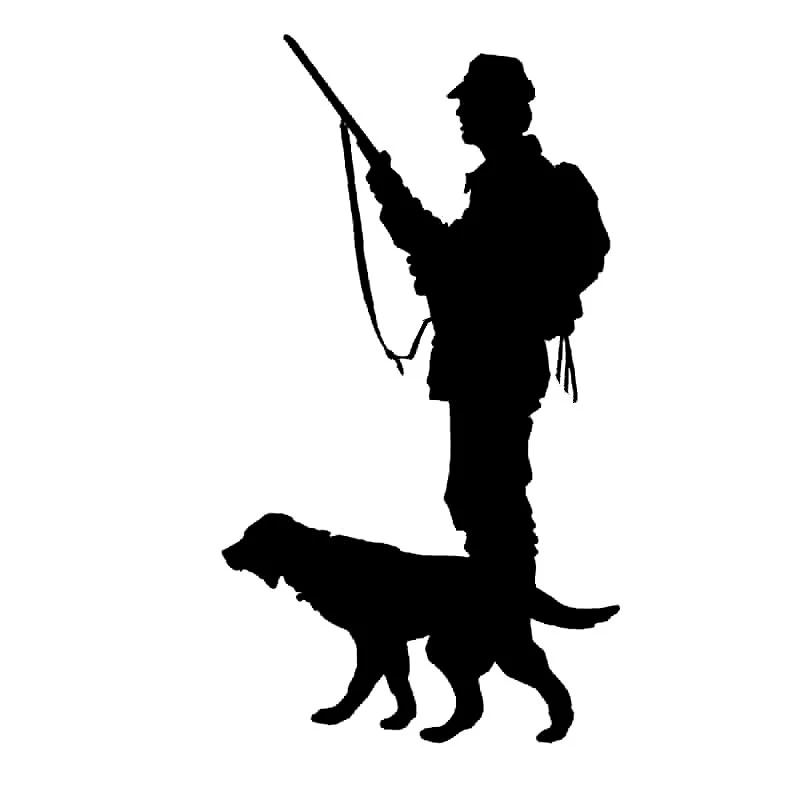 

15*9cm hunting funny car sticker KK vinyl Custom decal car auto stickers for bumper rear window