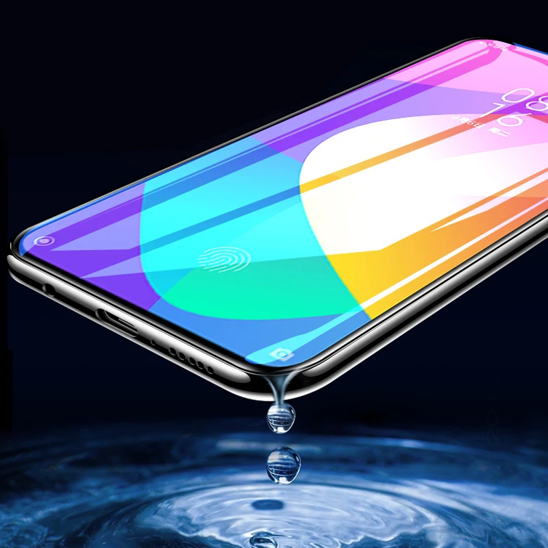 9D полное клеевое покрытие защитное стекло для Xiaomi Mi Cc9 Cc9e защита экрана
