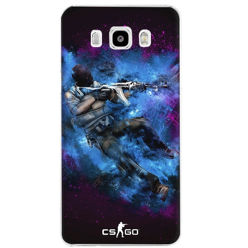 Чехол для телефона samsung Galaxy A20 A30 A40 A50 A60 A70 A10 A3 A5 A6 A7 A8 A9 плюс Жесткий Counter Strike CS GO