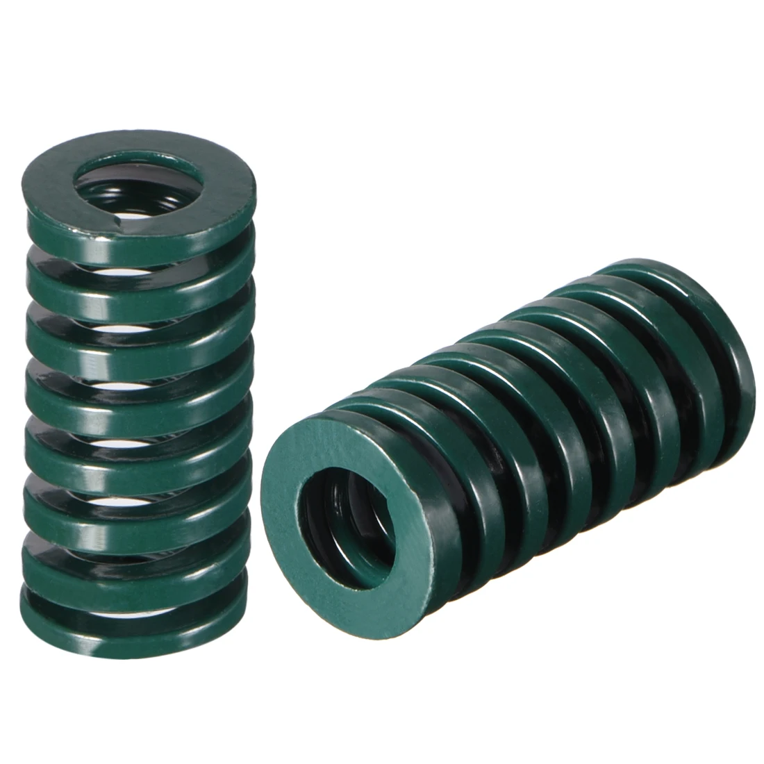 

uxcell 10mm OD 20mm Long Spiral Stamping Heavy Load Compression Mould Die Spring Green 10Pcs