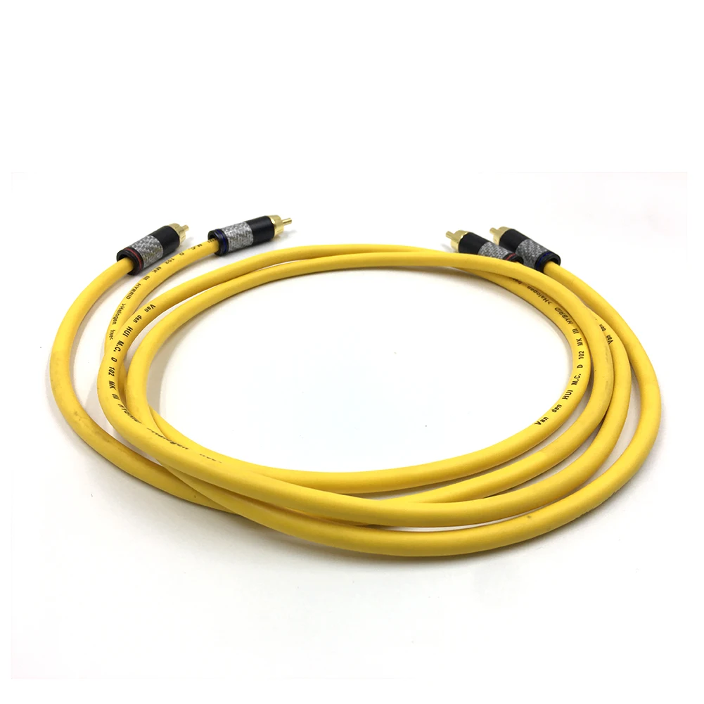 Пара Van Den Hul M C D102 MKIII гибридные аналоговые соединения RCA кабель для CD playe продукция