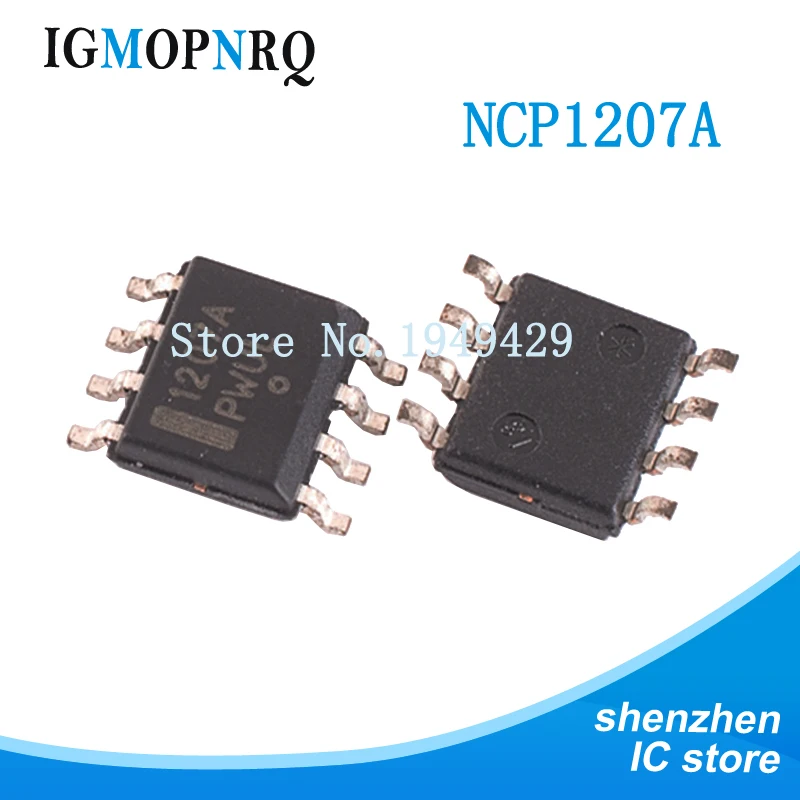 10 шт. переключатель NCP1207A SOP-8 NCP1207 NCP1207ADR2G ncp1207ender 1207A | Электронные компоненты и