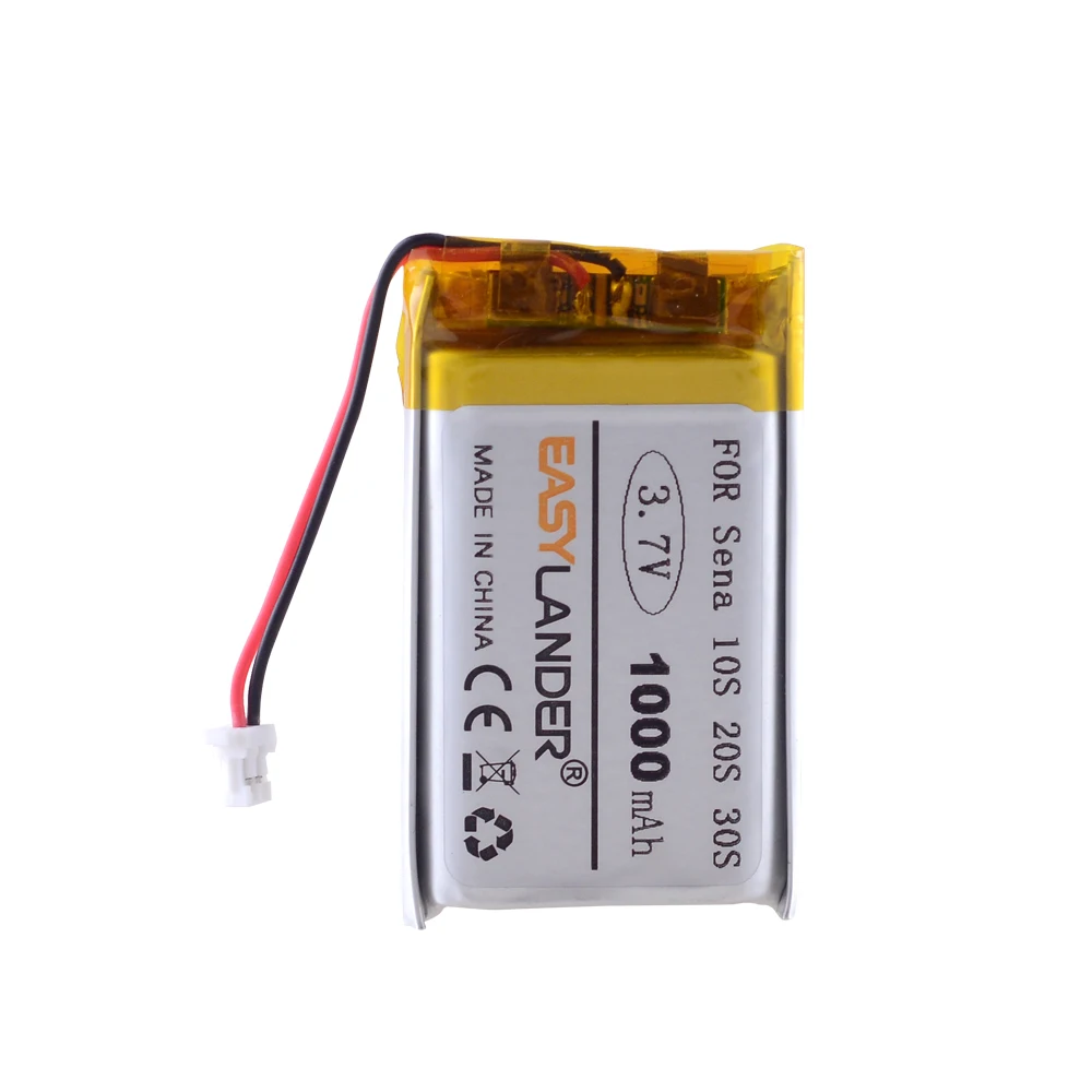 3 7 V 1000mAh батарея для PANFU Sena 10 S 20S S10 S20 Octelect EVO 30K беспроводная гарнитура мотоцикла